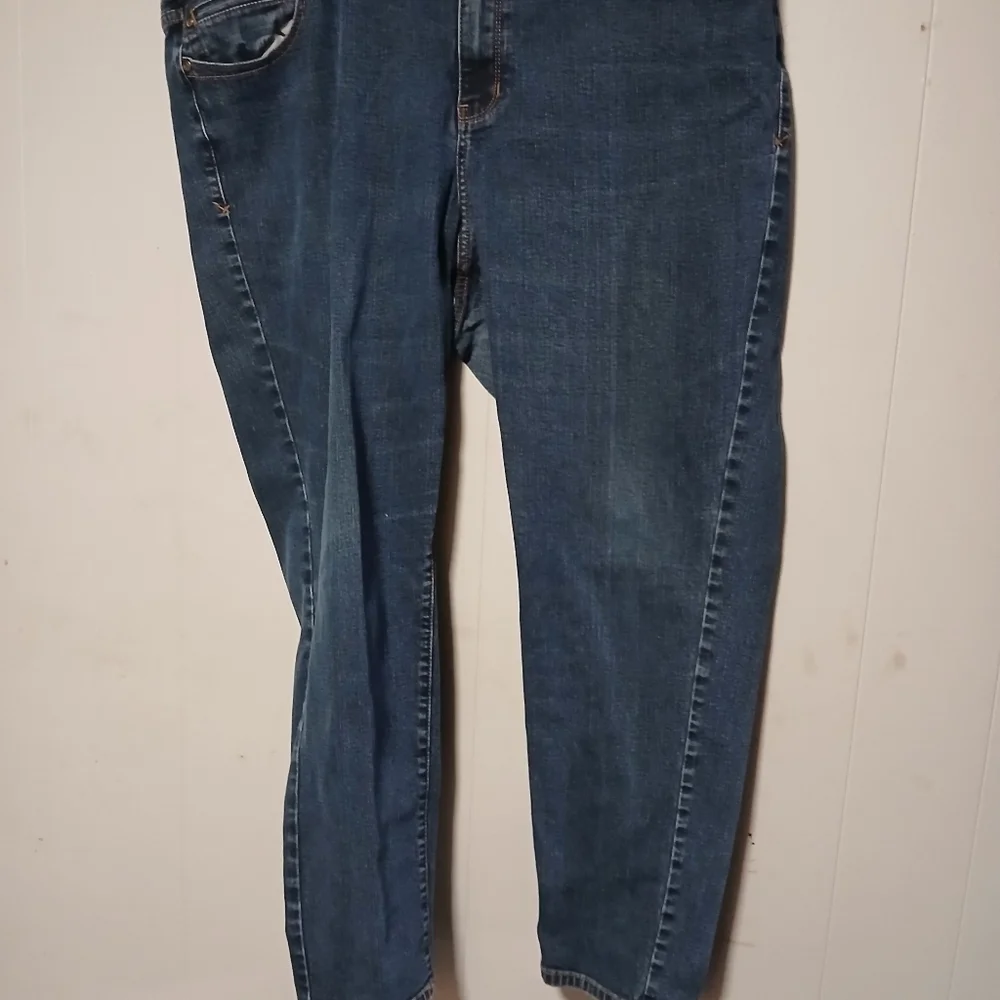Lane Bryant skinny jeans..Genius fit. Size 24 average.